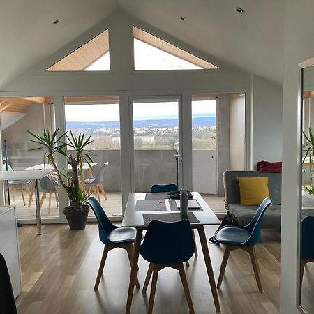 Montbéliard Appart' Terrasse Vue Exceptionnelle 1Er Etage מראה חיצוני תמונה