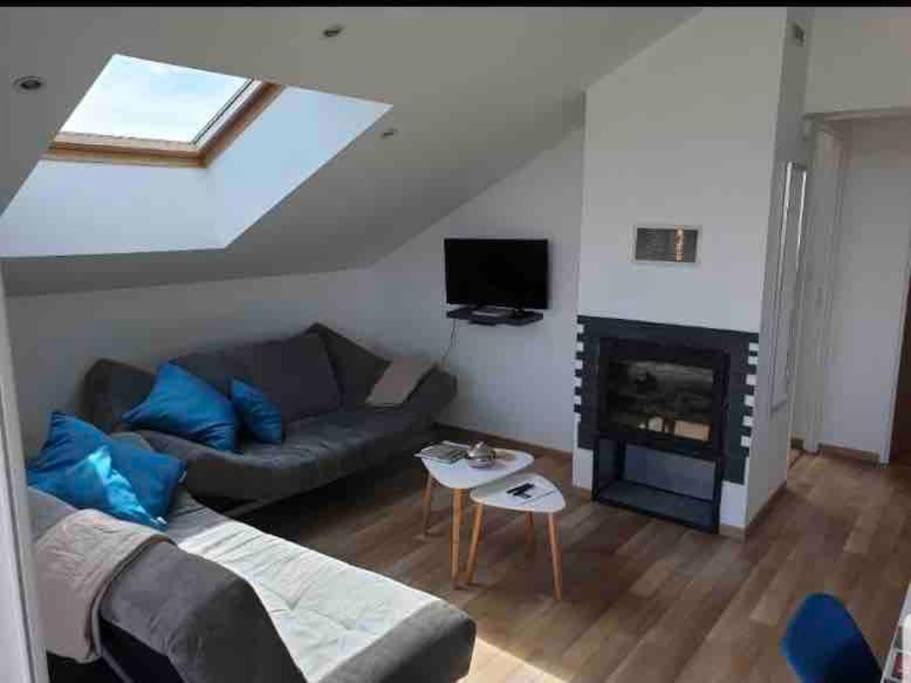 Montbéliard Appart' Terrasse Vue Exceptionnelle 1Er Etage מראה חיצוני תמונה